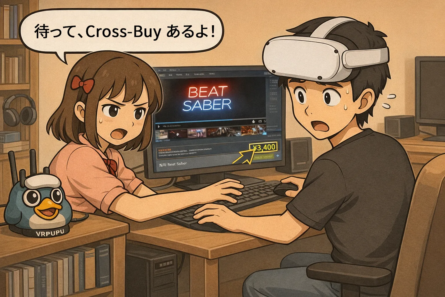 Meta Quest Cross-Buy 完全ガイド｜1本購入で PC VR 版も入手